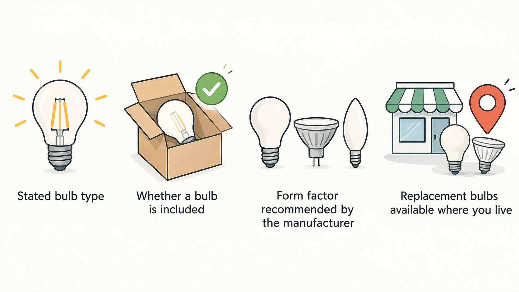 Show the IKEA TERTIAL Work lamp as the section’s named example of a bulb-based task lamp, with its documented adjustable arm and head.